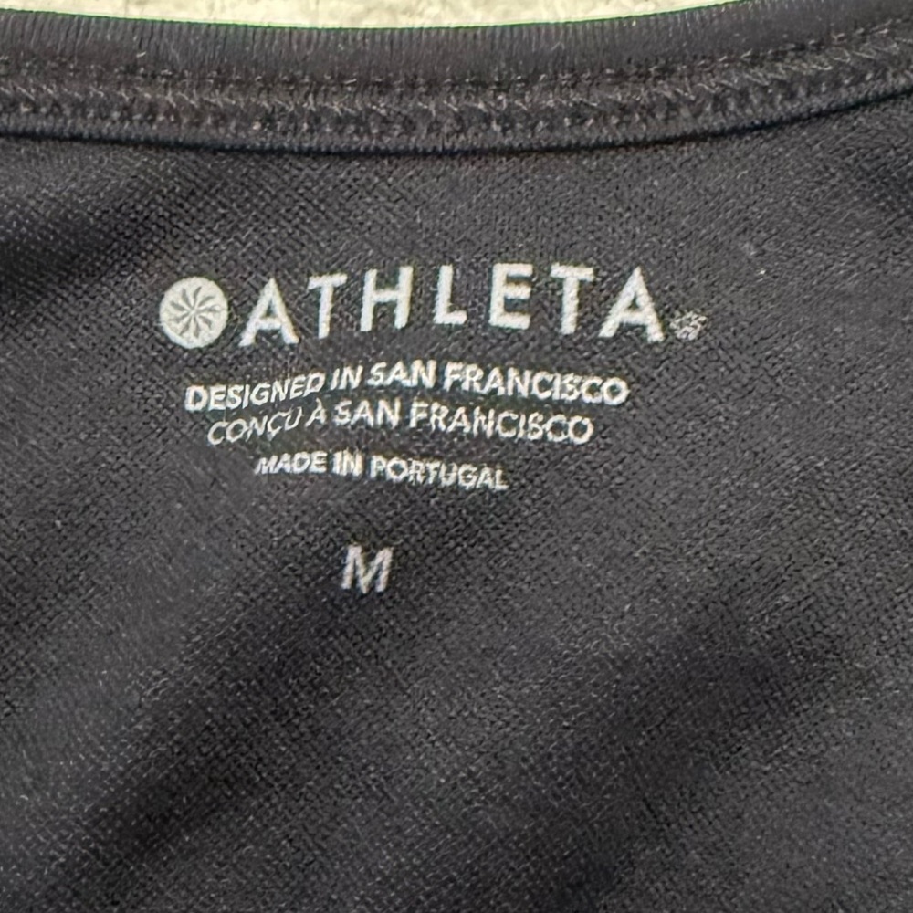 BNWOT Athleta D-DD+ Black Sports Bra (M) - Picture 2 of 8